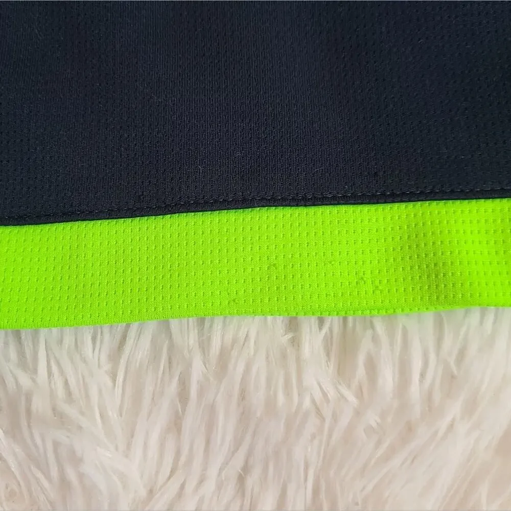 Adidas Navy Blue And‎ Green Athletic Shorts Boys Size XL